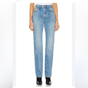 GRLFRND straight leg 5 pocket Jean